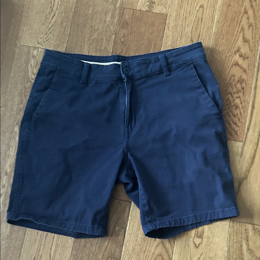 Ripzone Men's Navy Flat Front Shorts